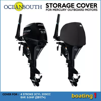 Mercury Outboard Engine Half Cover 4 STROKE 2CYL 209CC 8HP 9.9HP (2017>) • $29